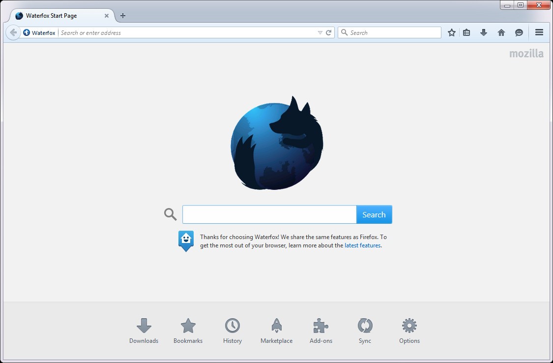 2019 latest waterfox browser