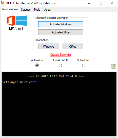 KMSAuto++ 1.8.6 instal the last version for windows