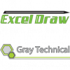 Gray Technical Excel Draw