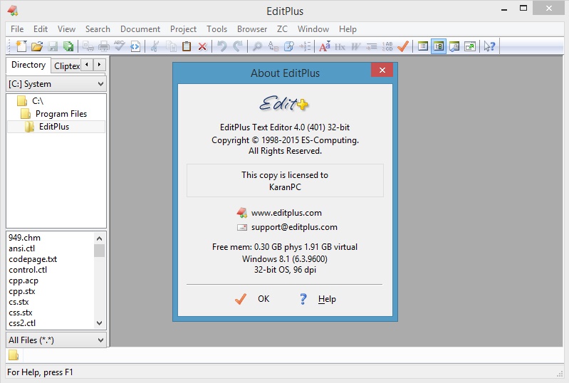 instal the last version for windows EditPlus 5.7.4494
