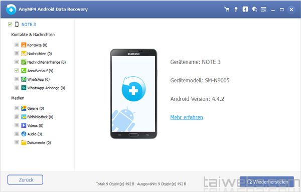 AnyMP4 Android Data Recovery 2.1.16 download the new version for ios