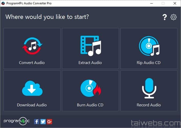 Program4pc Audio Converter Pro 7 4