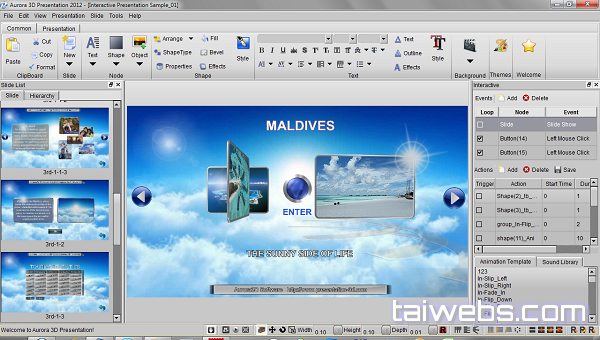 Aurora 3D Presentation Portable 20.01.30 Crear