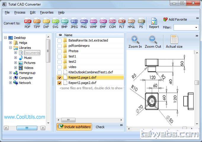 CoolUtils Total CAD Converter 3.1.0.171 - La aplicación ...