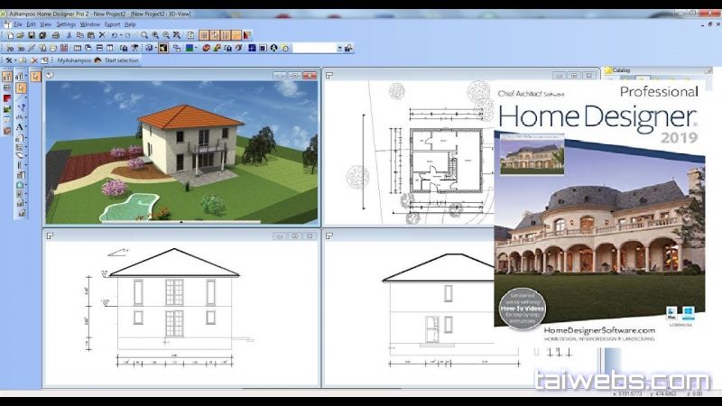 Home Designer Professional 2021 v22.3.0.55 - Design-Häuser, Gebäude