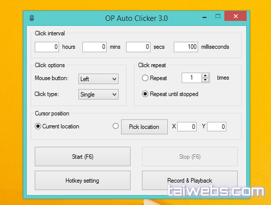 op auto clicker free download and easy