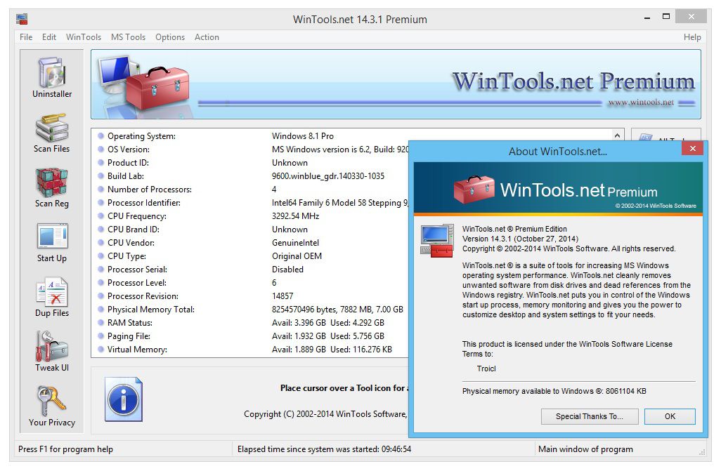 WinTools net Premium 23.7.1 for windows instal