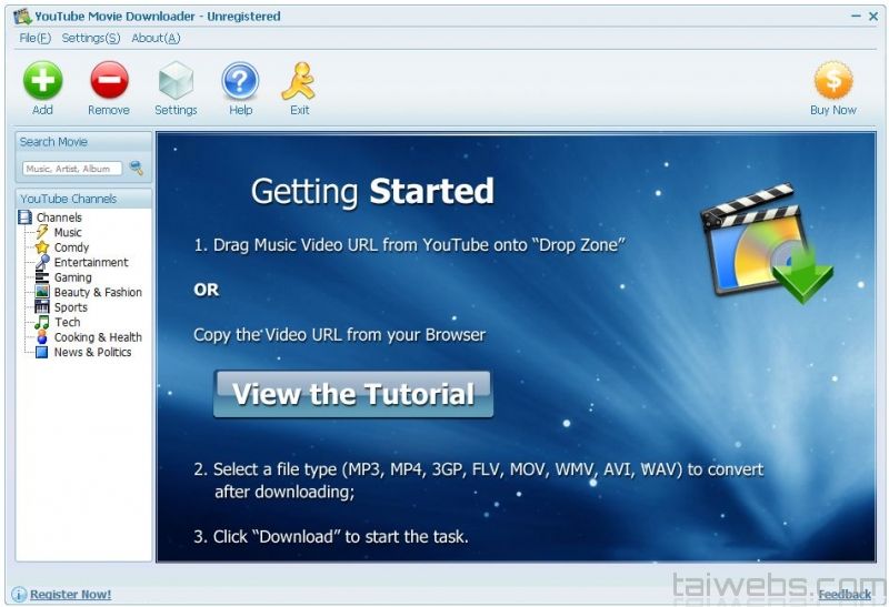Youtube Movie Downloader 3.3.1.2 Unterstützung download Youtube video